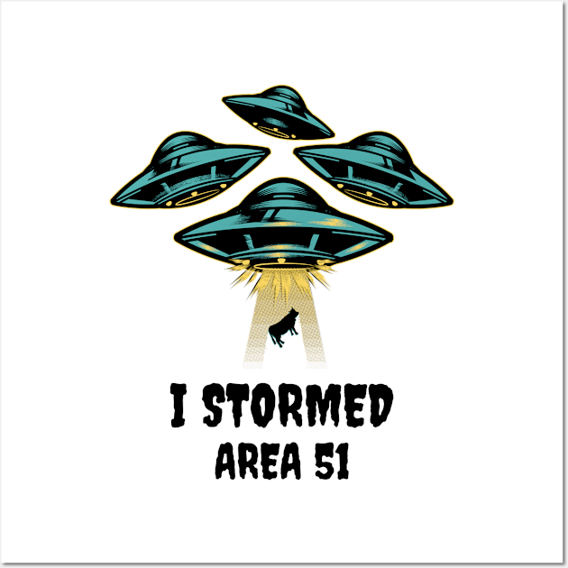 area 51 Wall Art by FUNNY LIFE